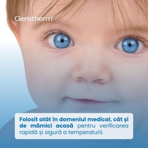 Termometru non contact Geratherm masurare rapida cu infrarosu - Img 6