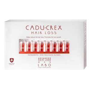 Tratament împotriva căderii părului pentru bărbați, stadiu avansat, Cadu-Crex, 20 fiole, Labo