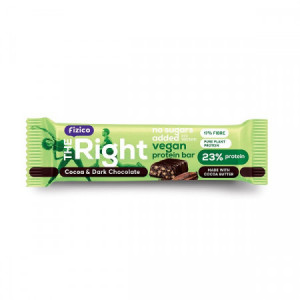 Vegan baton proteic cu cacao si ciocolata x40gr