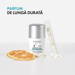 VICHY DEO Roll on Invisible Resist Eficacitate 72h, 50ml - Img 6
