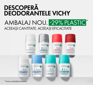 Vichy Roll-On Antiperspirant Eficacitate 48H, 50 ml - Img 11