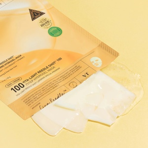 VT COSMETICS Vita-Light Reedle Shot 100 2 Step Hydrogel Mask, 33 g + 1,5 g - Img 2