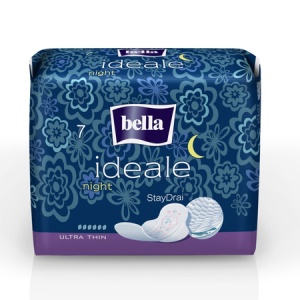 Absorbante night Ultra thin StayDrai Ideale, 7 bucăți, Bella