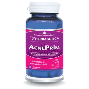 AcnePrim, 60 capsule, Herbagetica