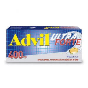 Advil Ultra Forte, 400 mg, 10 capsule, Gsk