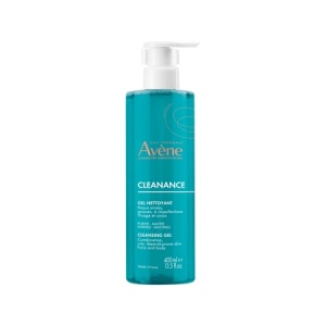 Avene Cleanance gel de curatare pentru ten gras si acneic, 400 ml