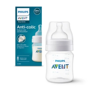Avent Biberon anti-colici pentru +0 luni Natural Response SCY100/01, 125ml - Img 1