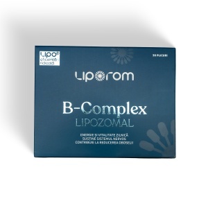 B-Complex Lipozomal, 30 plicuri, Liporom - Img 2