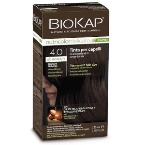 BIOKAP Nutricolor Delicato Vopsea de par nr.4.0 natural brown