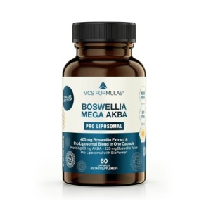 Boswellia Mega Akba Liposomal, 60 Cps, Mcs Formulas