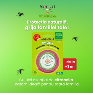 Bratara Reglabila Impotriva Tantari Alontan Natural, set 2 bucati - Img 3