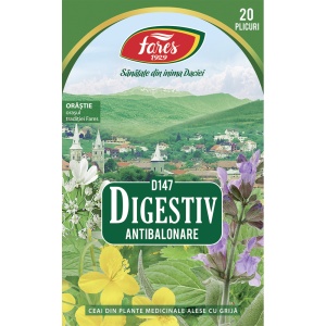 Ceai Digestiv D147, 20 plicuri – Fares - Img 2