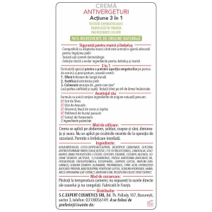 Crema antivergeturi 3 in 1 Maternite Mustela 250 ml - Img 2