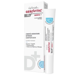 Crema contur ochi H3 Derma+ – 15 ml, Gerovital - Img 1