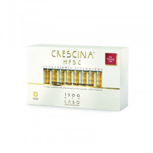 Crescina HFSC Transdermic 1300 pentru bărbați x 20 fiole, Labo