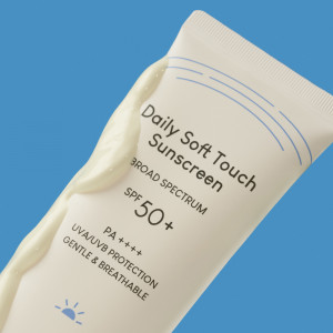Daily Soft Touch Sunscreen SPF50 crema de fata, 15ml, Purito Ambalaj Nou - Img 5