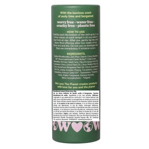 Deodorant natural stick Zesty Lime, 40 g, We Love The Planet - Img 2