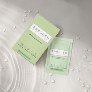 Enroush servetele intime biodegradabile cu musetel, acid lactic si prebiotice, 10 buc - Img 3