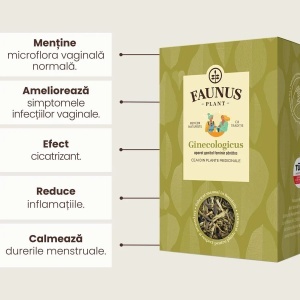 Faunus Ceai Aparat Genital Feminin, 90g - Img 3