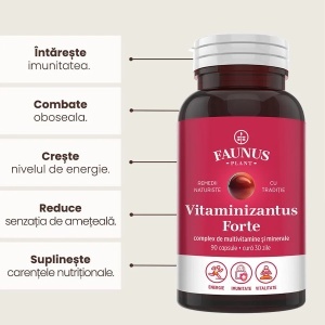 Faunus Vitaminizant Forte, 90cps - Img 3