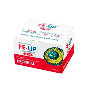 FE-LIP Fier lipozomal 20 mg, 30 plicuri, Liposhell