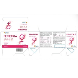 Femetria cu mio-inozitol, Vitex, Quatrefolic și acid alfa-lipoic, 30 plicuri + 30 capsule, Hyllan - Img 2