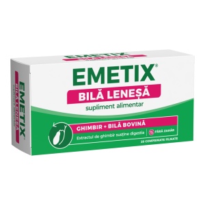 Fiterman Emetix Bilă Leneșă, 20 comprimate