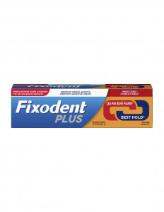 Fixodent plus, crema adeziva pentru proteza dentara, 40gr