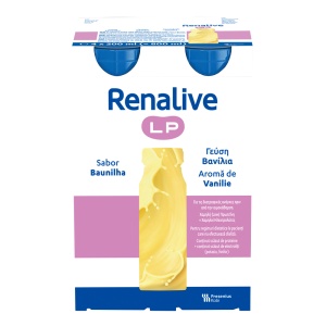 Fresenius Renalive LP EasyBottle Vanilie, 4 x 200 ml