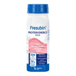 Fresubin Protein Energy Drink Fragii, 4 x 200ml - Img 1