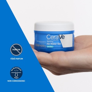 Gel-crema cu acid hialuronic pentru hidratarea tenului HA Water Gel, 48 ml, CeraVe - Img 11