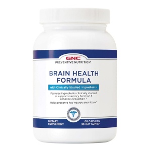 GNC Brain Health Formula Preventive Nutrition - 60 tablete