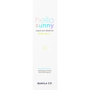 Hello Sunny Aqua Sun Essence SPF50+ PA++++, cremă de protecție solară tip esență, 50 ml, BANILA CO - Img 4
