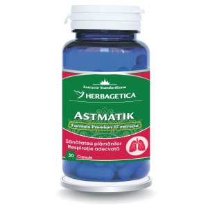 Herbagetica Astmatik, 30 capsule
