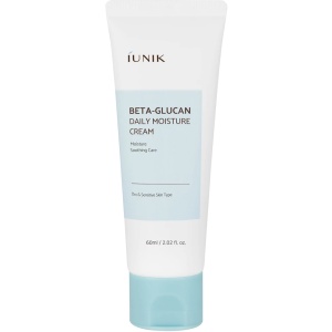 IUNIK Beta Glucan Crema hidratanta pentru fata, 60 ml