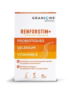 LGN Renforstim Probiotic, 40 capsule moi + 20 capsule tari, Granions