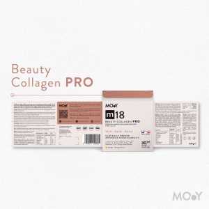 m18 Colagen PRO Marin Beauty – Aroma Mango si Portocale, 240 g - Img 2