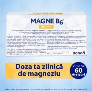 Magne B 6 60 drajeuri – Sanofi - Img 4