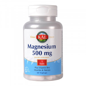 Magneziu 500mg Kal, 60 capsule, Secom - Img 2