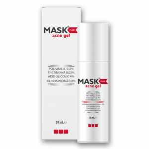 Mask Plus gel pentru acnee inflamatorie, 30 ml, Meditrina