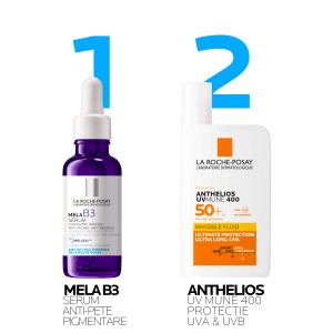 Mela B3 Ser Concentrat Intensiv pentru Corectarea Petelor Pigmentare, 30 ml, La Roche-Posay - Img 6