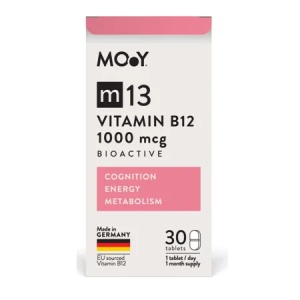 Molecules of Youth Vitamina B12 bioactiva m13, 1000 mcg, 30 tablete