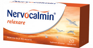 Nervocalmin Relaxare, 20 capsule moi, Biofarm