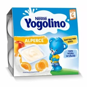 Nestle Gustare Cu Lapte Si Caise Yogolino, +6 Luni, 4x100 G - Img 1