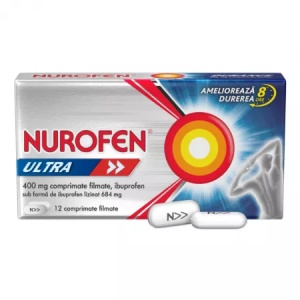 Nurofen Ultra, 400 mg, 12 comprimate, Reckitt