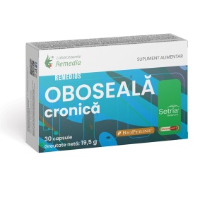 Oboseală cronică Remedios, 30 capsule, Laboratoarele Remedia