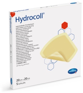 Pansament hidrocoloidal Hydrocoll 20x20 cm, 5 bucati, Hartmann - Img 1