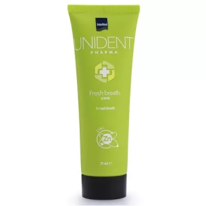 Pasta de dinti impotriva respirației urat mirositoare Fresh Breath Care Unident Pharma, 75 ml, Intermed