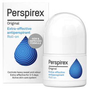 Perspirex Original Antiperspirant Roll-On, 20 ml, Protecție până la 5 Zile, pentru Axilă