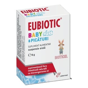 Picaturi Eubiotic Baby, 8 g, Labormed - Img 3